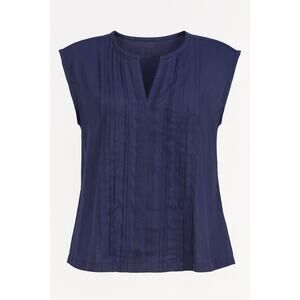 4 for $10 Modern Works Career Blue Top EUC M